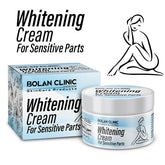 Whitening Cream for Sensitive Parts - Lightens Darker Skin Tone, Fades Dark Spots and Fine Lines, Non-irritating Formula For Sensitive Skin! - Mamasjan